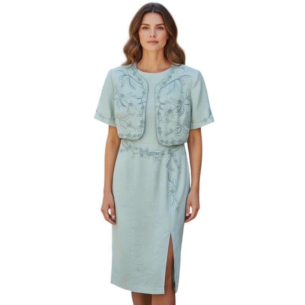 ERINNILA VTG 100 % linen 2 pc dress
